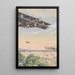Luftshow mit Doppeldeckern - Franz Poledne — gerahmtes Bild an der Wand