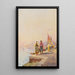 Ein sonniger Tag in Venedig - Franz Richard Unterberger — gerahmtes Bild an der Wand