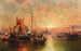 In der venezianischen Lagune - Franz Richard Unterberger — Ansicht des Kunstwerks
