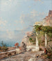 Sorrente an der Bucht von Neapel - Franz Richard Unterberger — Ansicht des Kunstwerks