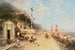 Rue Monreale, Palermo - Franz Richard Unterberger — Ansicht des Kunstwerks