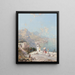 La côte amalfitaine - Franz Richard Unterberger — gerahmtes Bild an der Wand