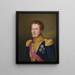 Portrait d'Ernst Freiherr von Hügel en vue de trois quarts à gauche - Franz Seraph Stirnbrand — gerahmtes Bild an der Wand