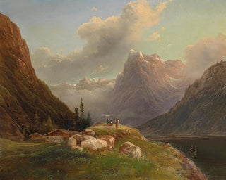 Salzkammergut - Franz Steinfeld — Ansicht des Kunstwerks