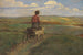 Junge Frau mit Ziegen auf dem Heimweg - Franz Wallischeck — Ansicht des Kunstwerks