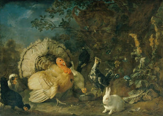Franz Werner von Tamm - Hausgeflgel und Kaninchen.webp