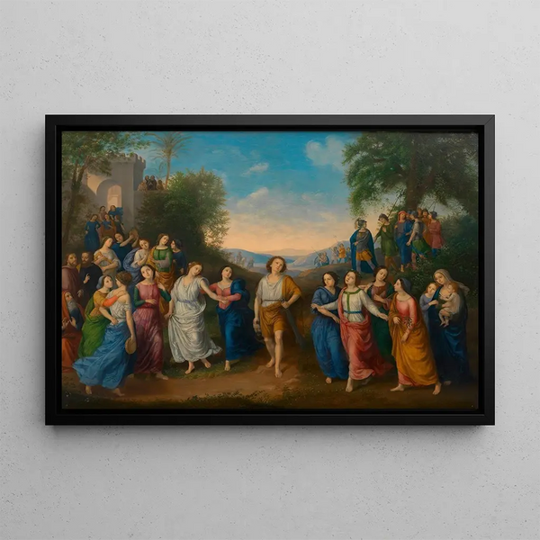 Franz Xaver Layr - David von den Jungfrauen begrt.webp