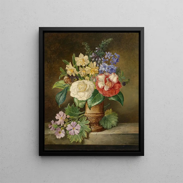 Franz Xaver Petter - Blumenstillleben mit Narzissen.webp
