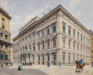 Franz Xaver Schleich - Stadtpalais Liechtenstein 1903.webp