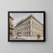 Palais der Stadt Liechtenstein 1903 - Franz Xaver Schleich — gerahmtes Bild an der Wand