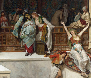Das Leben im Harem - Franz Xaver Simm — Ansicht des Kunstwerks