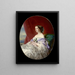 Kaiserin Eugénie - Franz Xaver Winterhalter — gerahmtes Bild an der Wand