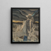 Ode an Dante - Franz von Bayros — gerahmtes Bild an der Wand