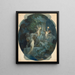 L Enl\u00e9vement de D\u00e9janire - Franz von Bayros — gerahmtes Bild an der Wand