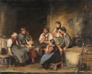 Franz von Defregger - Der Urlauber lskizze.webp