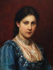 Mädchen im Dirndl - Franz von Defregger — Ansicht des Kunstwerks