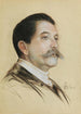 Portrait von Herbert von Bismarck - Franz von Lenbach — Ansicht des Kunstwerks