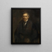 Gottfried Semper Architekt - Franz von Lenbach — gerahmtes Bild an der Wand
