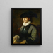 Prinzessin von Hohenlohe - Franz von Lenbach — gerahmtes Bild an der Wand