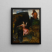 À la source - Franz von Stuck — gerahmtes Bild an der Wand