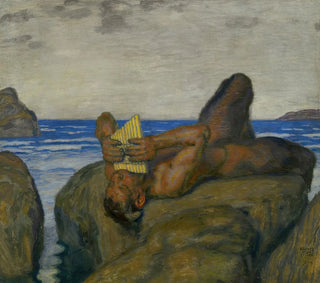 Franz von Stuck - Blowing Faun.webp