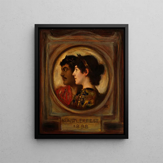 Franz von Stuck - Franz und Mary Stuck Knstlerfest.webp