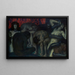 Hölle - Franz von Stuck — gerahmtes Bild an der Wand