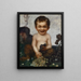 Junge Faune - Franz von Stuck — gerahmtes Bild an der Wand