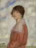 Dame in Rot - Franz von Stuck — Ansicht des Kunstwerks