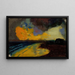 Studie für Sonnenuntergang über dem Meer - Franz von Stuck — gerahmtes Bild an der Wand