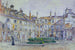 Innenhof der Abtei-aux-Bois, 16 rue de Sèvres im Jahr 1906, 7. Arrondissement - Frédéric Houbron — Ansicht des Kunstwerks