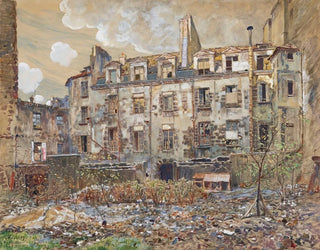 L'ancienne cimetière Saint-André, 13 rue Suger, 6e arrondissement - Frédéric Houbron — Ansicht des Kunstwerks