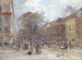 Der boulevard des Italiens, Morgenstimmung - Frédéric Houbron — Ansicht des Kunstwerks