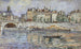 Le quai de l'Hôtel de Ville et le pont Louis-Philippe - Frédéric Houbron — Ansicht des Kunstwerks