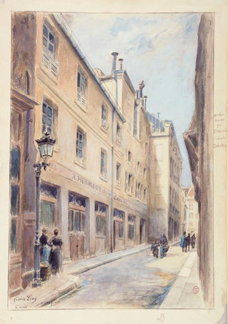 Frdric Lon - Faade de la maison habite par Honor de Balzac.webp