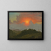 Bewölkter Himmel - Frederic Edwin Church — gerahmtes Bild an der Wand