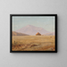 Plateau montagneux de l'Équateur avec une cabane - Frederic Edwin Church — gerahmtes Bild an der Wand