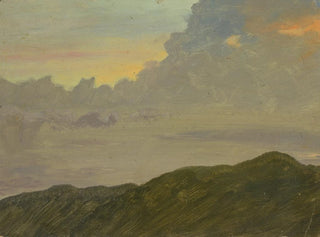 Frederic Edwin Church - Hilltop and Clouds.webp