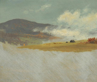 Hügelige Landschaften - Frederic Edwin Church — Ansicht des Kunstwerks