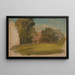 Haus in Hudson, New York - Frederic Edwin Church — gerahmtes Bild an der Wand