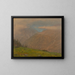 Alpen Italienisch - Frederic Edwin Church — gerahmtes Bild an der Wand