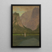 Königssee près de Berchtesgaden Bavière - Frederic Edwin Church — gerahmtes Bild an der Wand