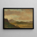 Landschaft - Frederic Edwin Church — gerahmtes Bild an der Wand