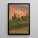 Landschaft im Wald - Frederic Edwin Church — gerahmtes Bild an der Wand
