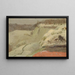 Chutes du Niagara sous la neige vues depuis Goat Island - Frederic Edwin Church — gerahmtes Bild an der Wand