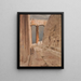 Péristyl nord des Parthenon in Athen - Frederic Edwin Church — gerahmtes Bild an der Wand
