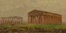 Paestum, Tempel des Neptun - Frederic Edwin Church — Ansicht des Kunstwerks