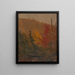 Wahrscheinlich in der Nähe von Katahdin im Herbst - Frederic Edwin Church — gerahmtes Bild an der Wand