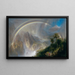 Saison des Regens unter den Tropen - Frederic Edwin Church — gerahmtes Bild an der Wand