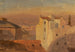 Toits de Rome, Italie - Frederic Edwin Church — Ansicht des Kunstwerks